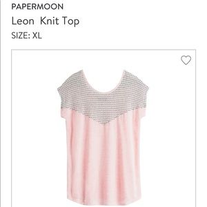 PAPERMOON - Leon Knit Top - XL - Used